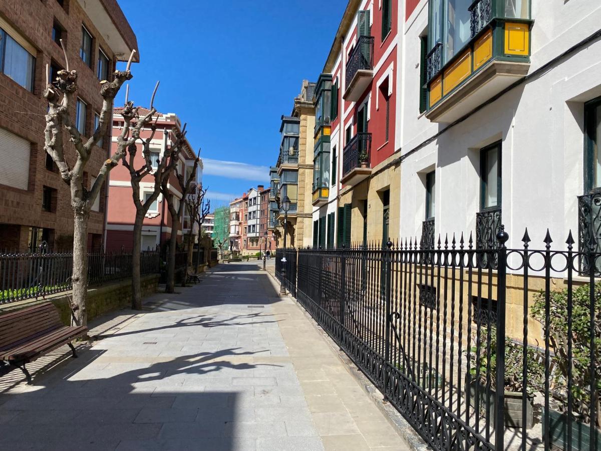 Getxo Beach Apartment By Getxo Garden Houses Eksteriør billede