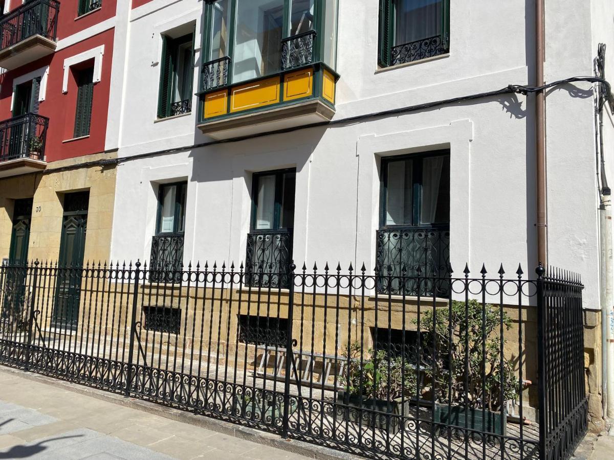 Getxo Beach Apartment By Getxo Garden Houses Eksteriør billede